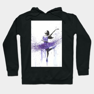 Purple Ballerina Hoodie